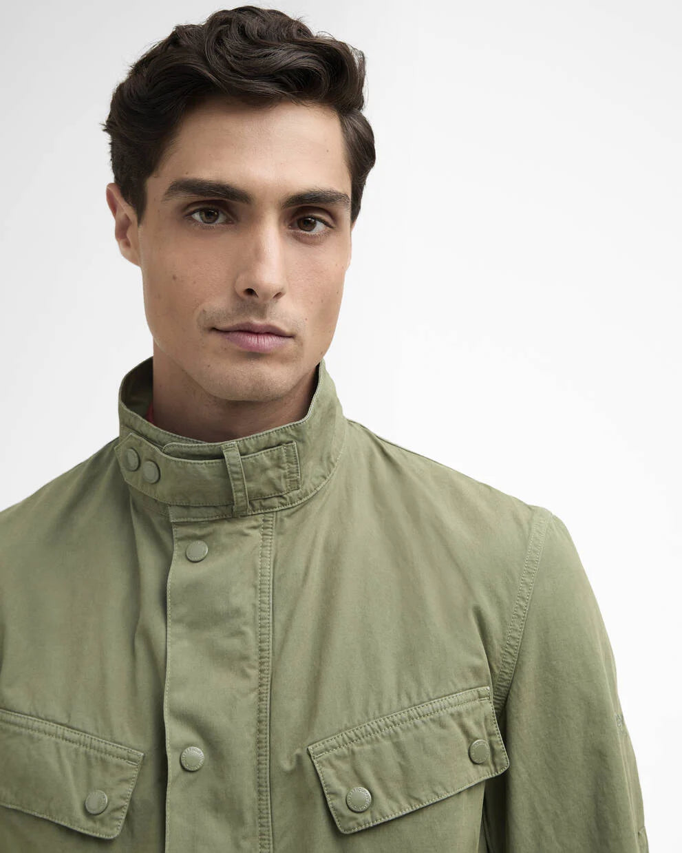 Giacca casual Duke tinta in capo verde