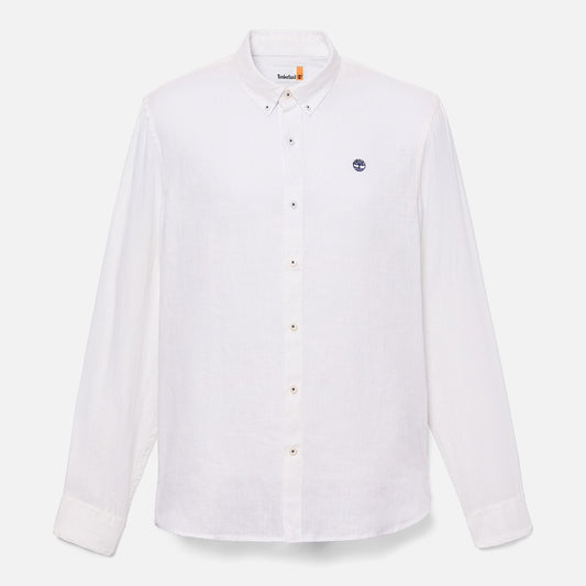 Camicia 100% Lino Bianco