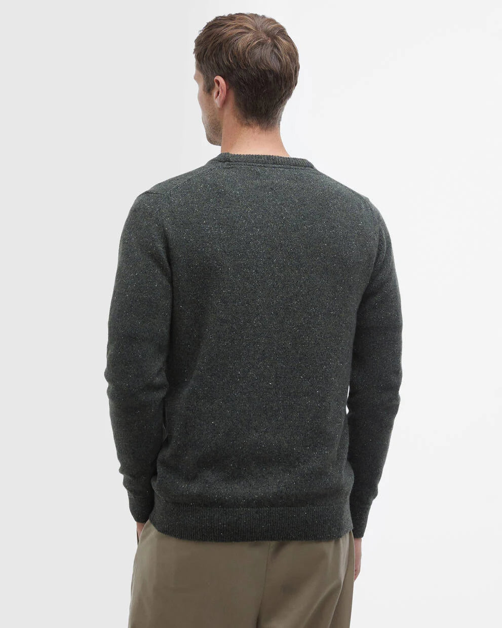 Maglia girocollo Essential Tisbury verde