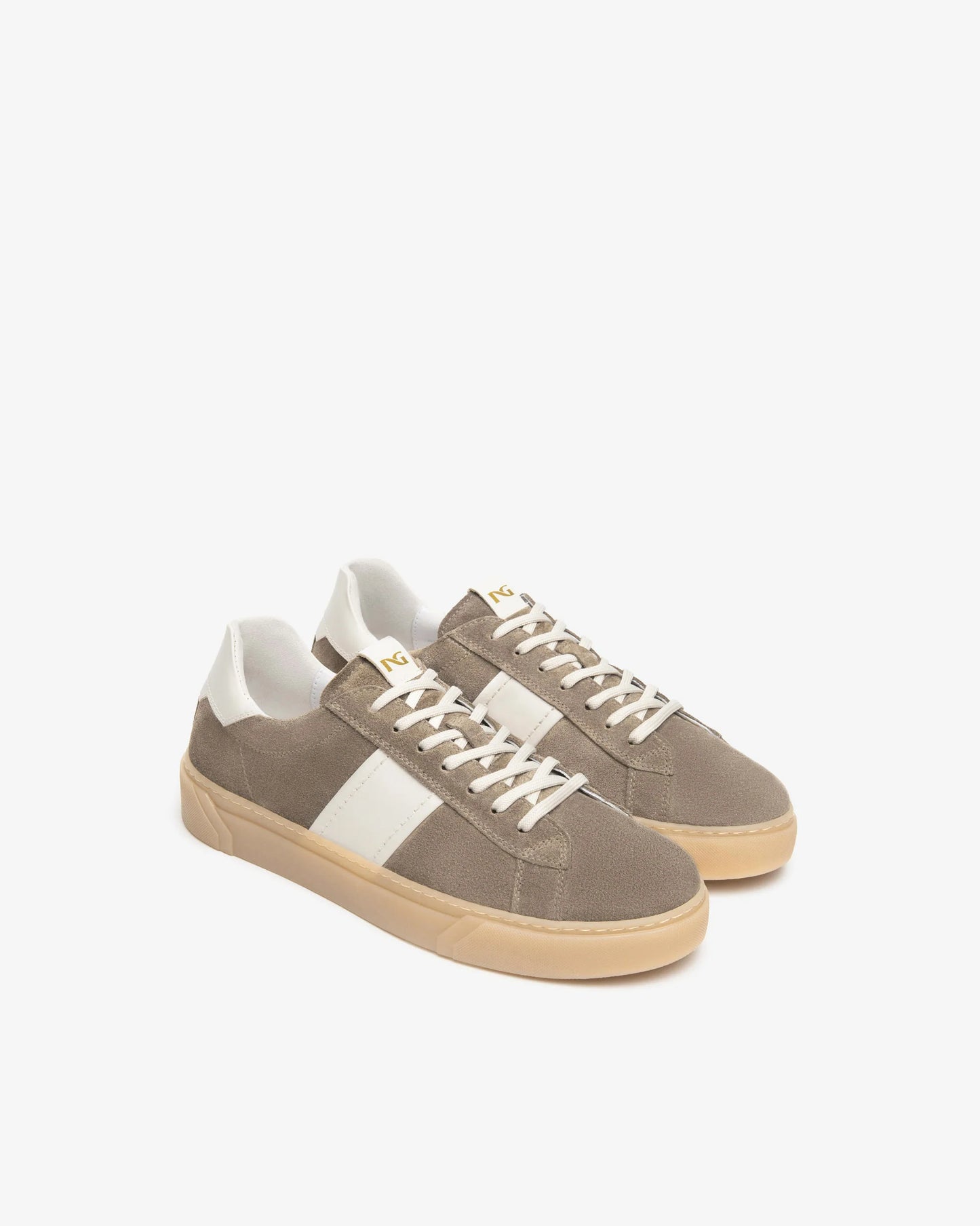 Sneaker in camoscio E500694U Argilla
