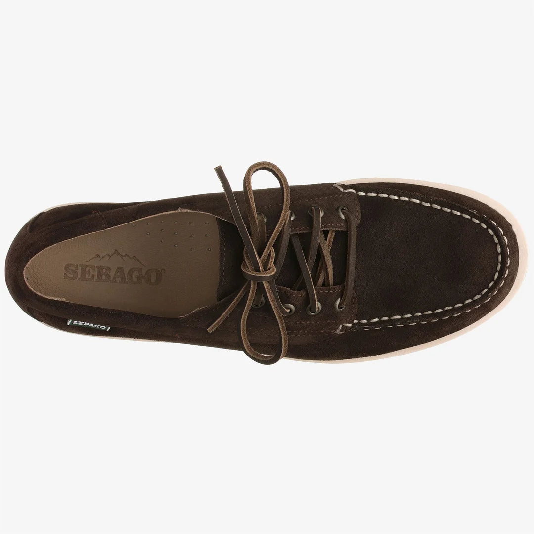 ASKOOKFIELD SUEDE Dk brown/ brown seal
