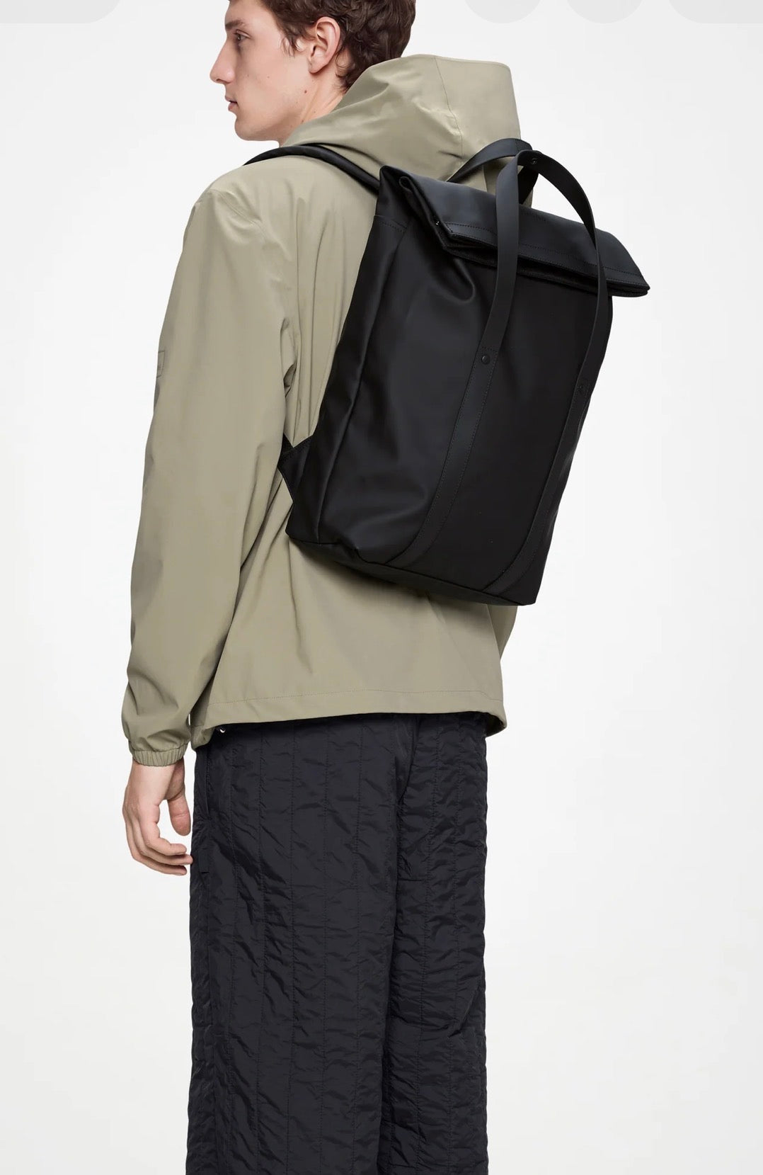 2 Way Tote Backpack nero