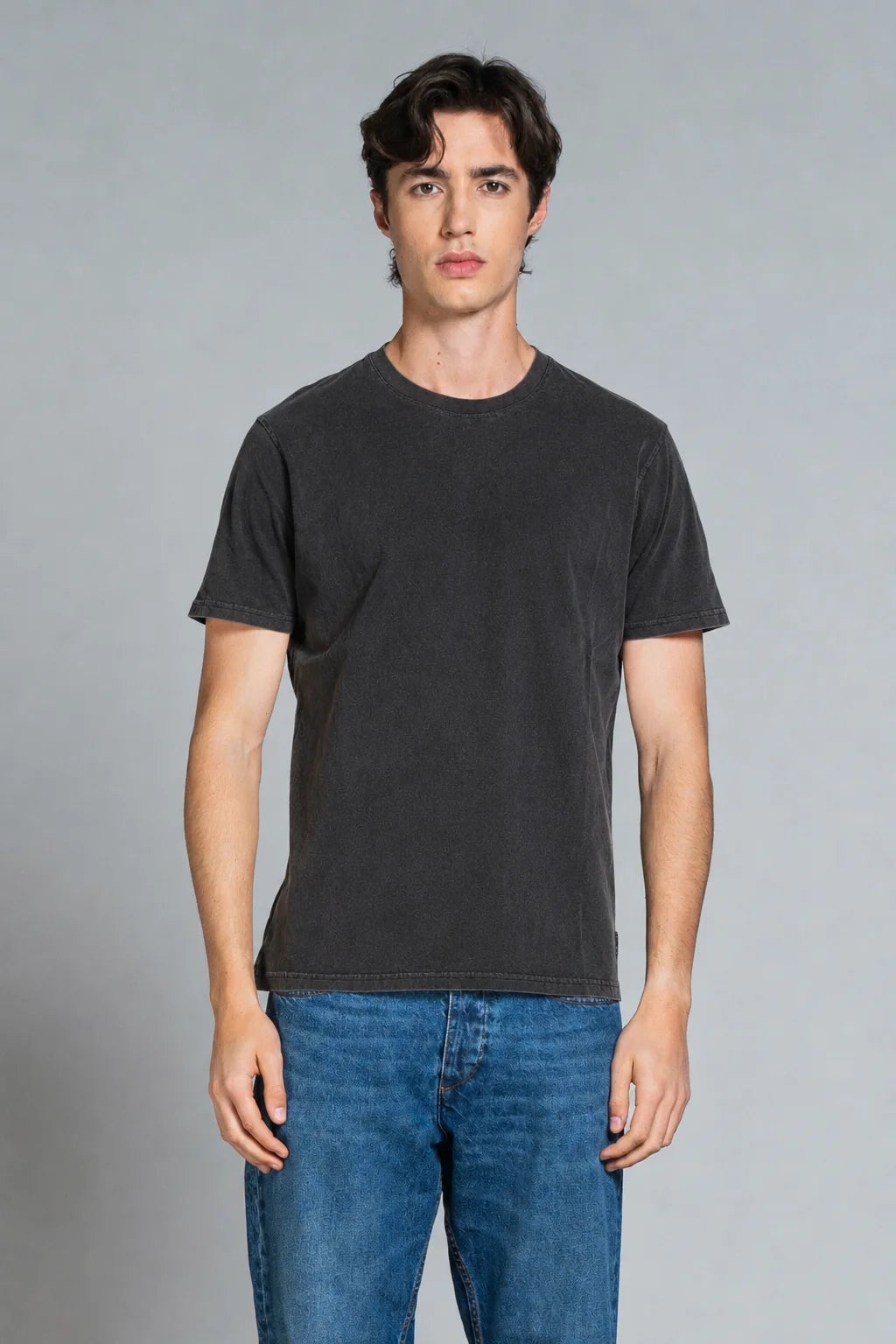 T-shirt in cotone Joshua nera