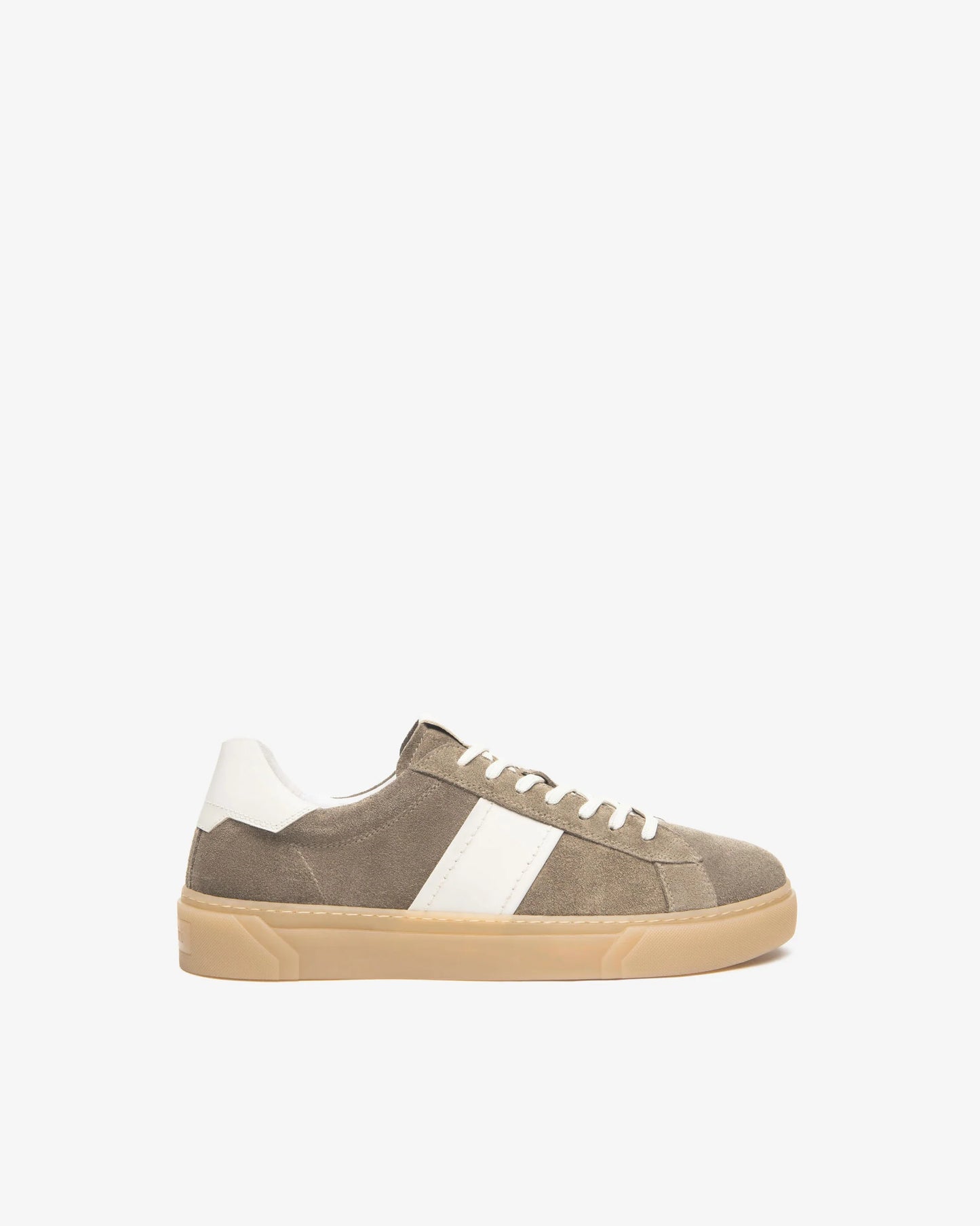 Sneaker in camoscio E500694U Argilla