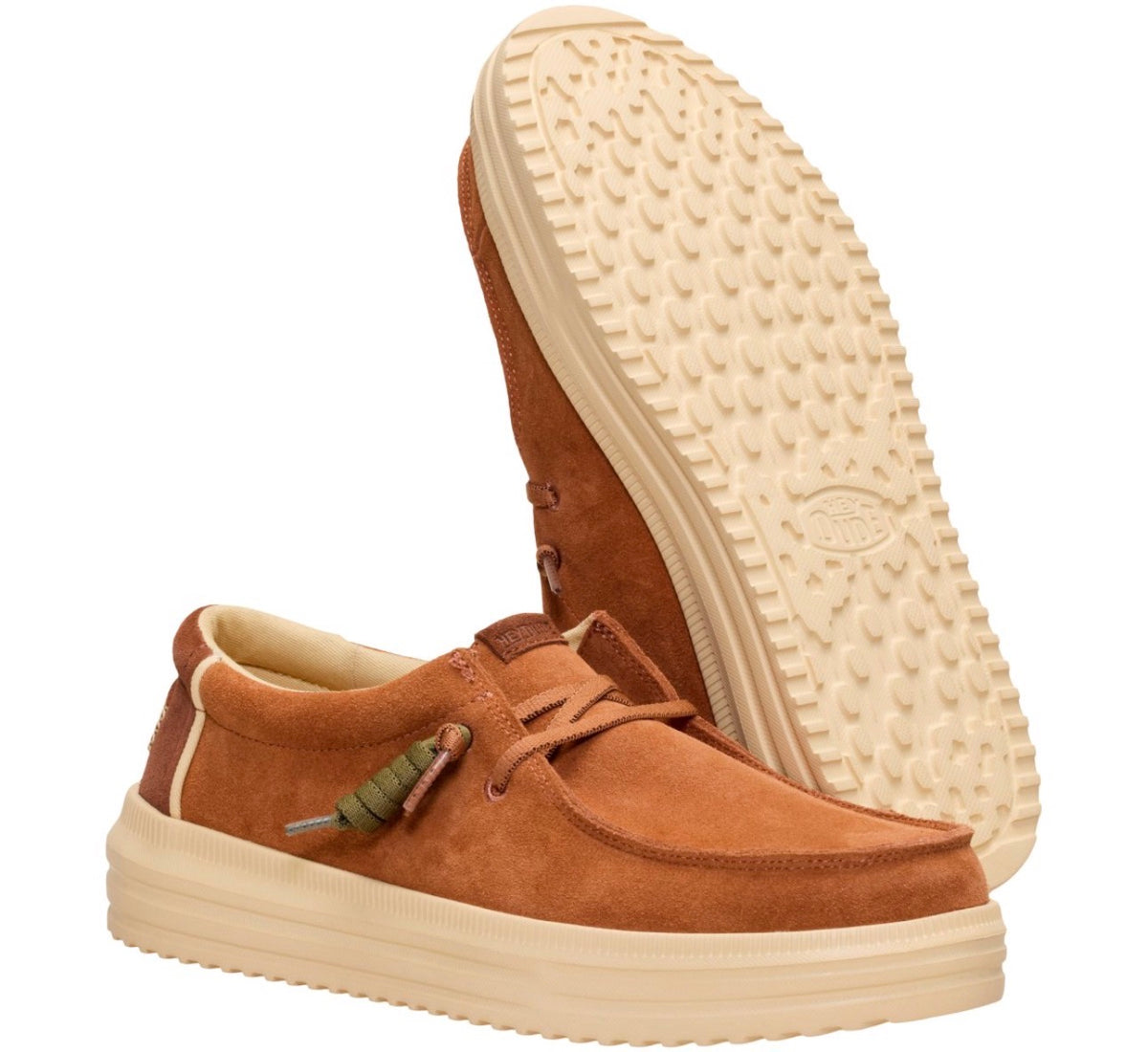 Rev suede cuoio