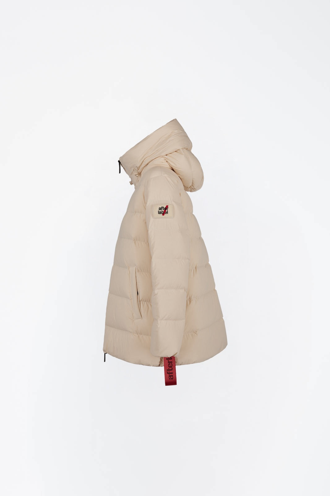 Piumino donna Levi panna