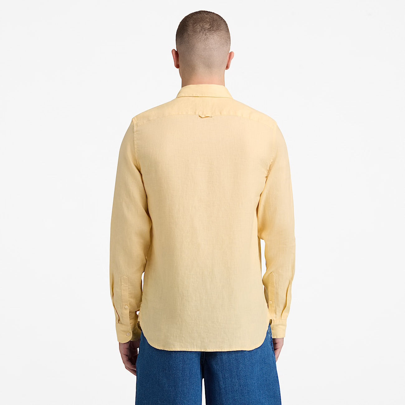 Camicia 100% Lino Giallo