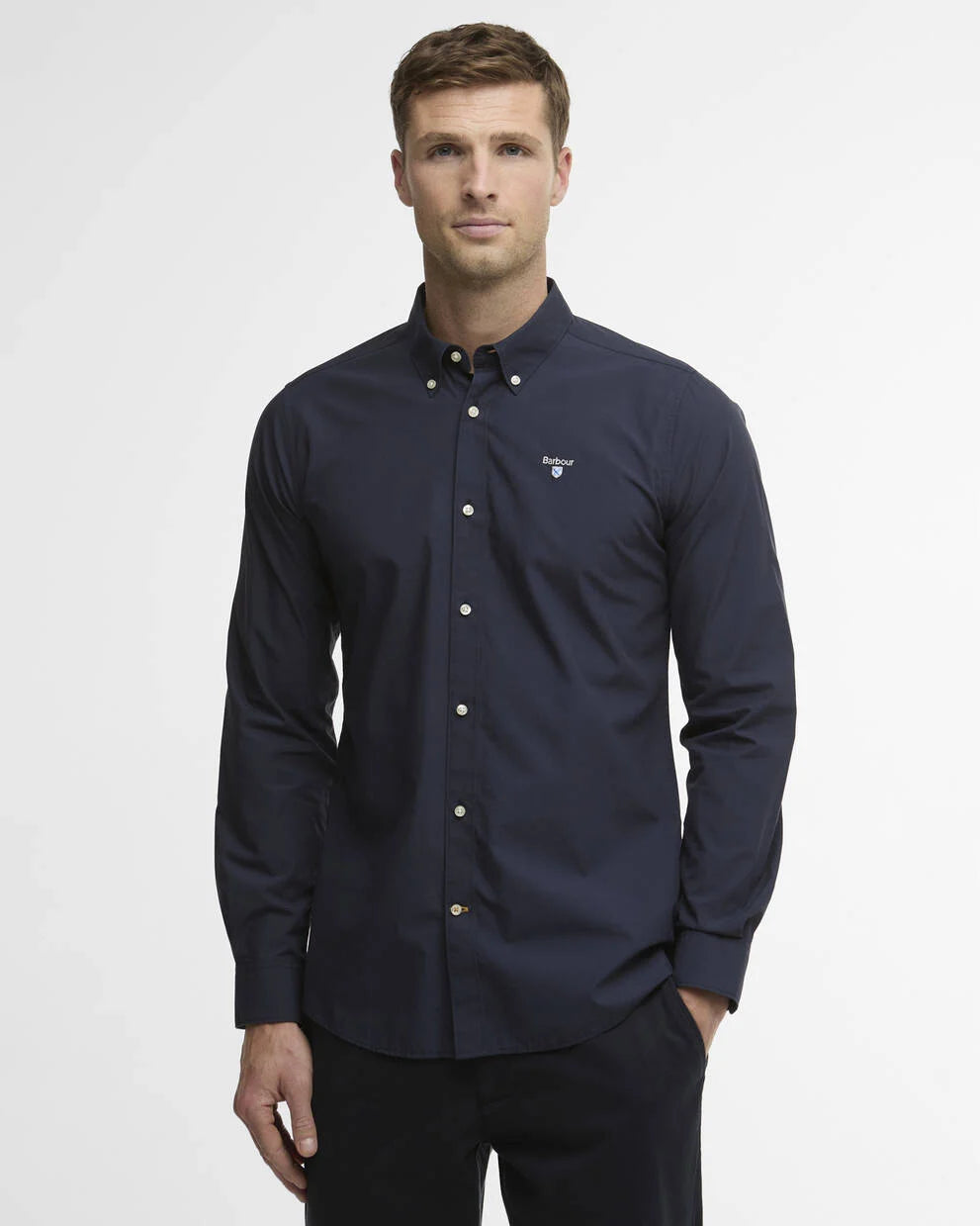 Camicia in cotone Treeport Blu