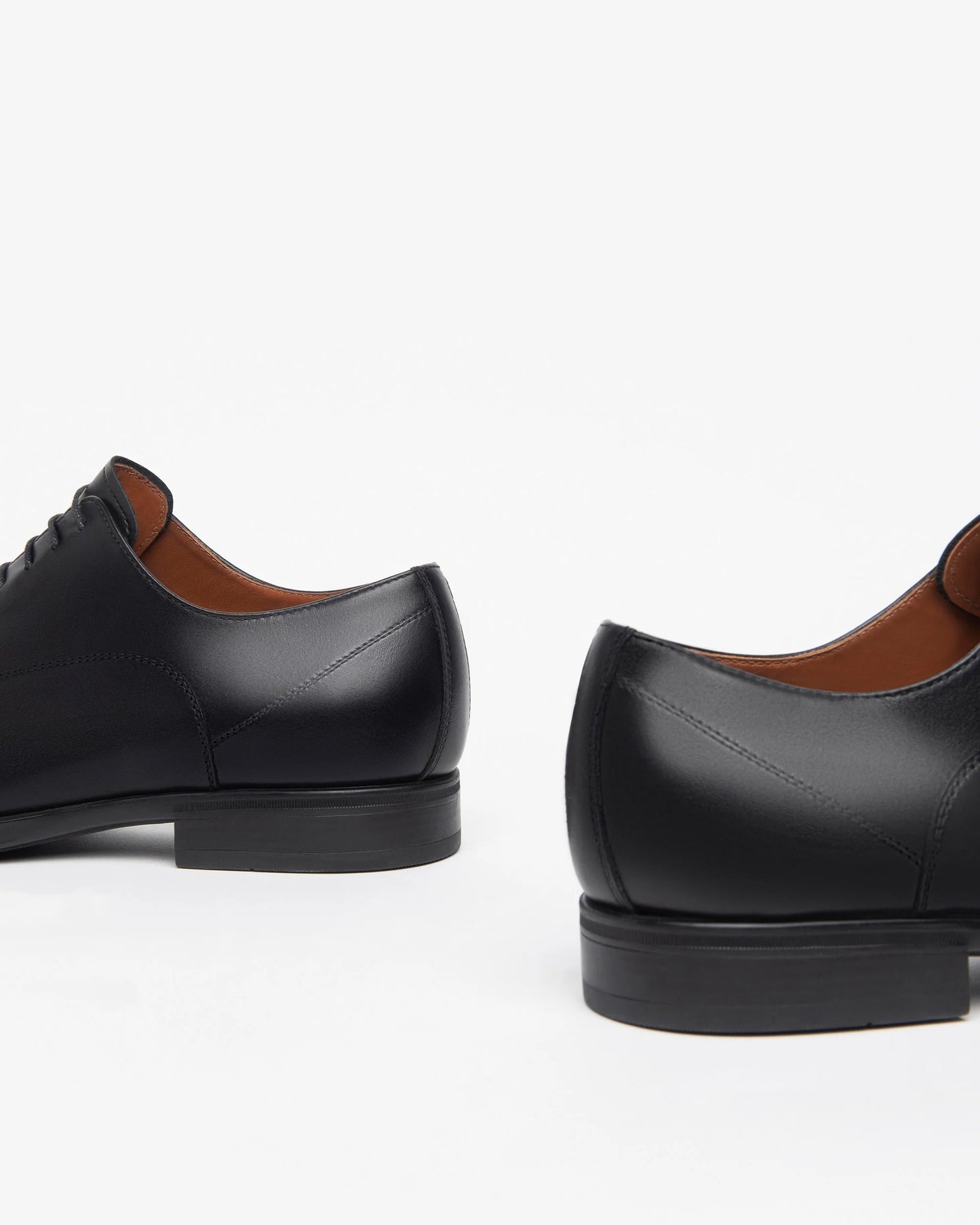 Francesina Oxford in pelle nera