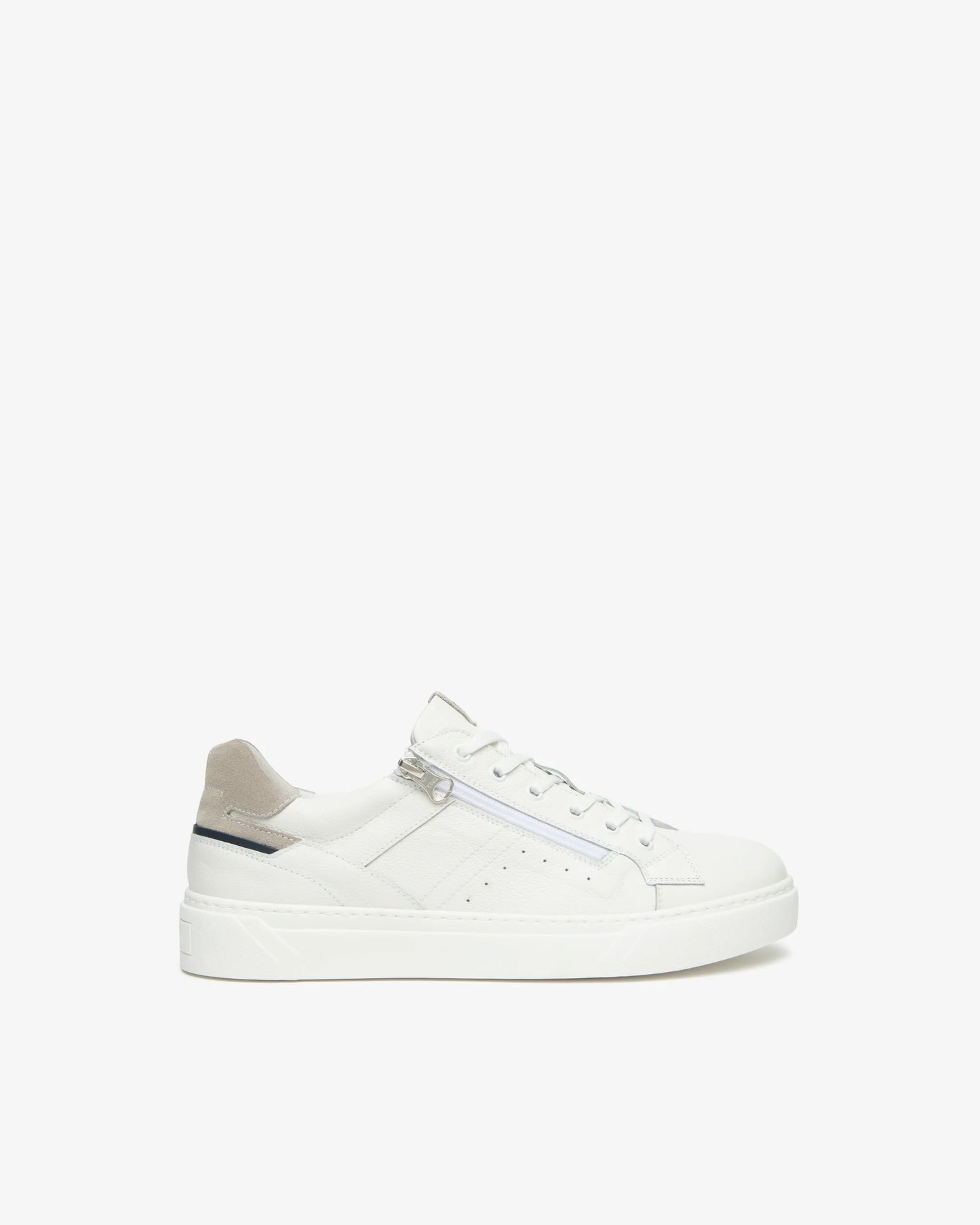 Sneaker in pelle E601130U Bianco
