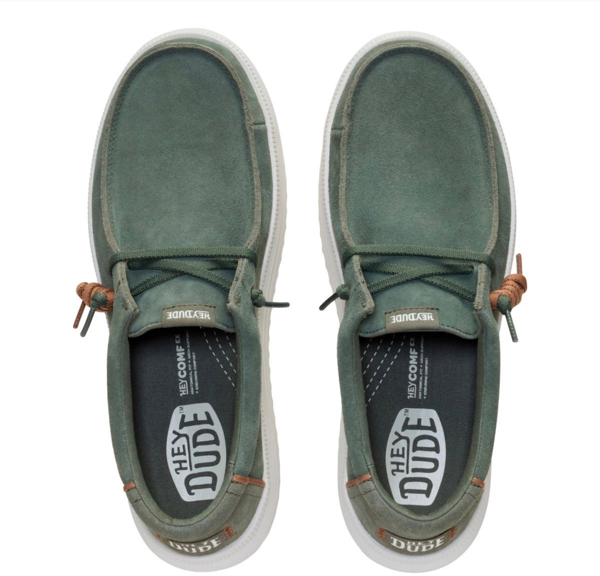 Rev suede verde
