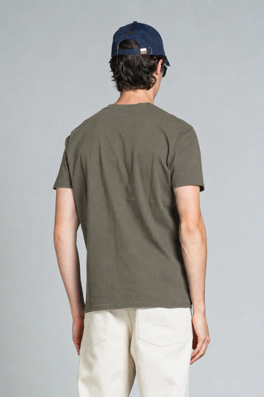 T-shirt in cotone Joshua military green