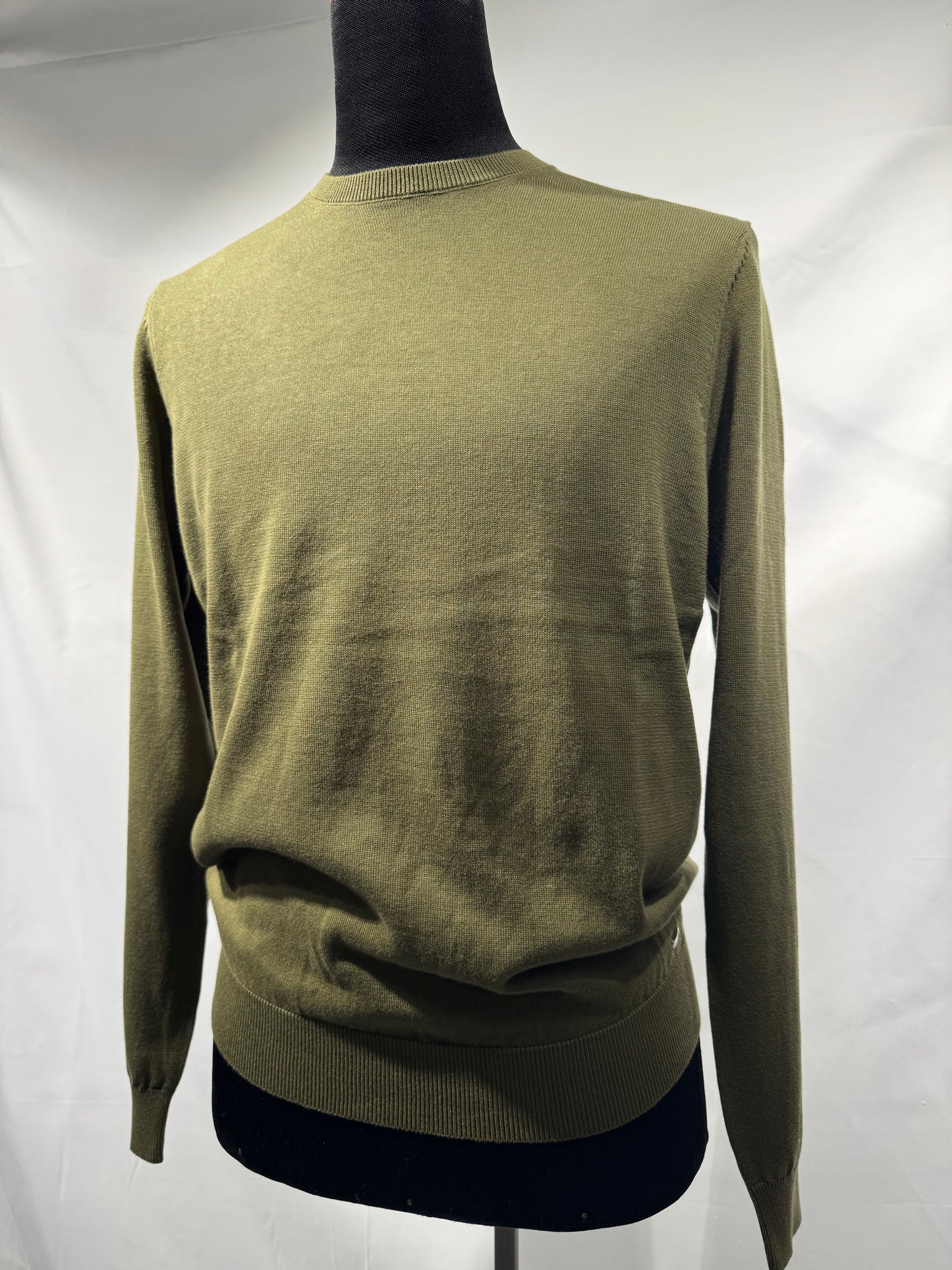 Maglia girocollo cotone militare