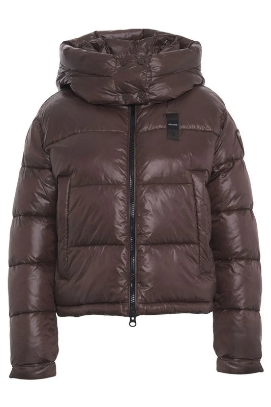 Piumino micro ripstop Gloria Brown