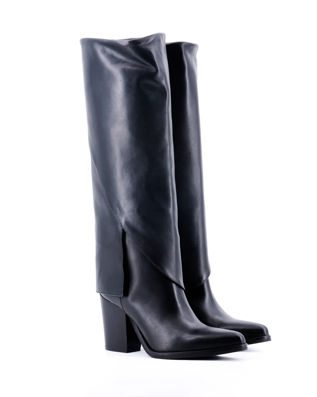 Stivale 9040 vitello nero