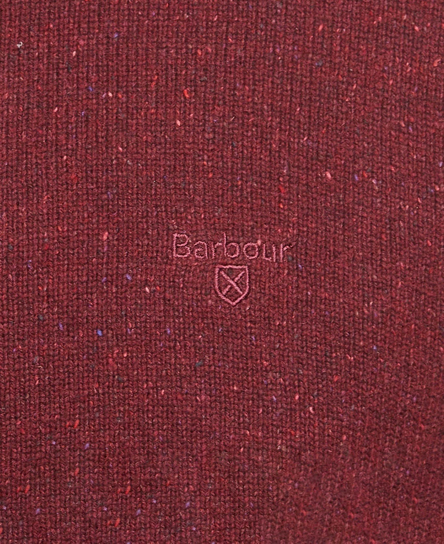 Maglia girocollo Essential Tisbury bordeaux