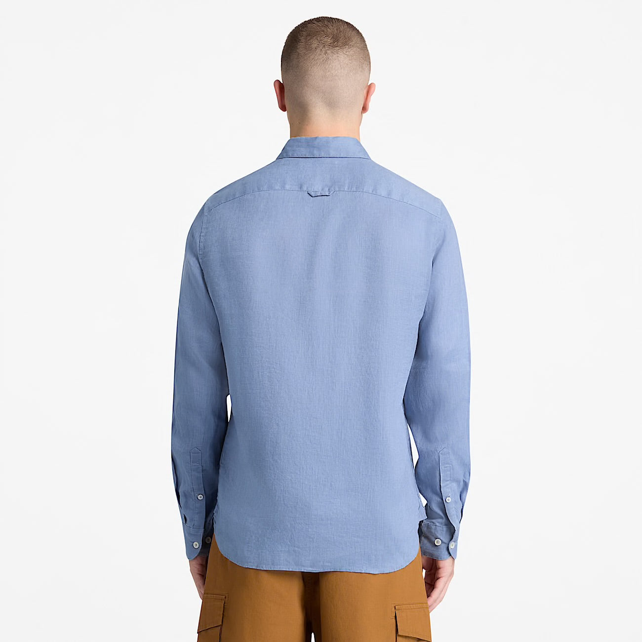 Camicia 100% Lino Azzurro