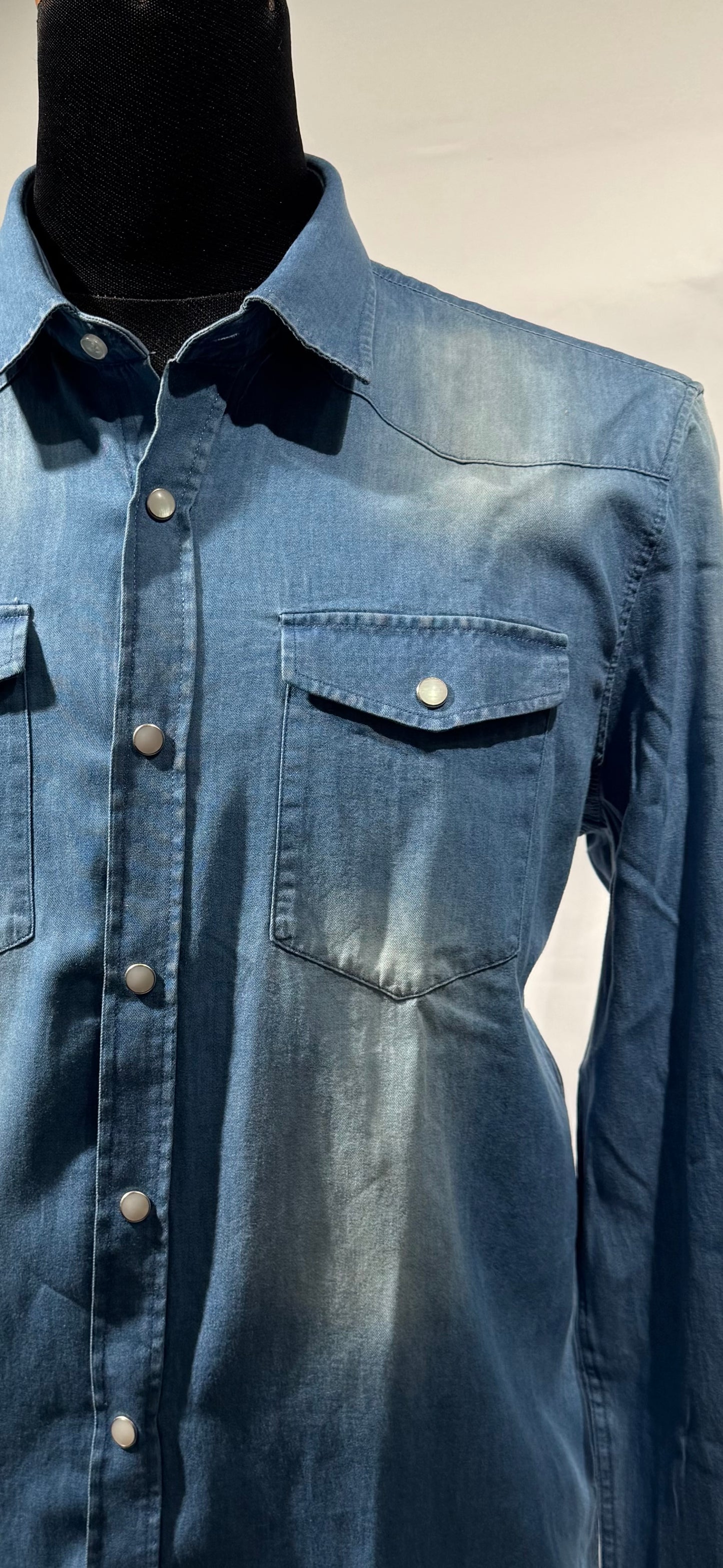 Camicia rodeo in Denim
