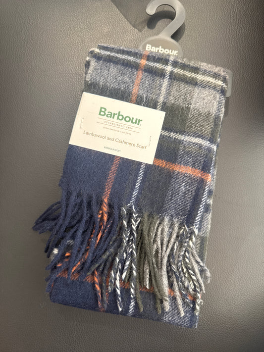 Sciarpa New Check Tartan blu scuro