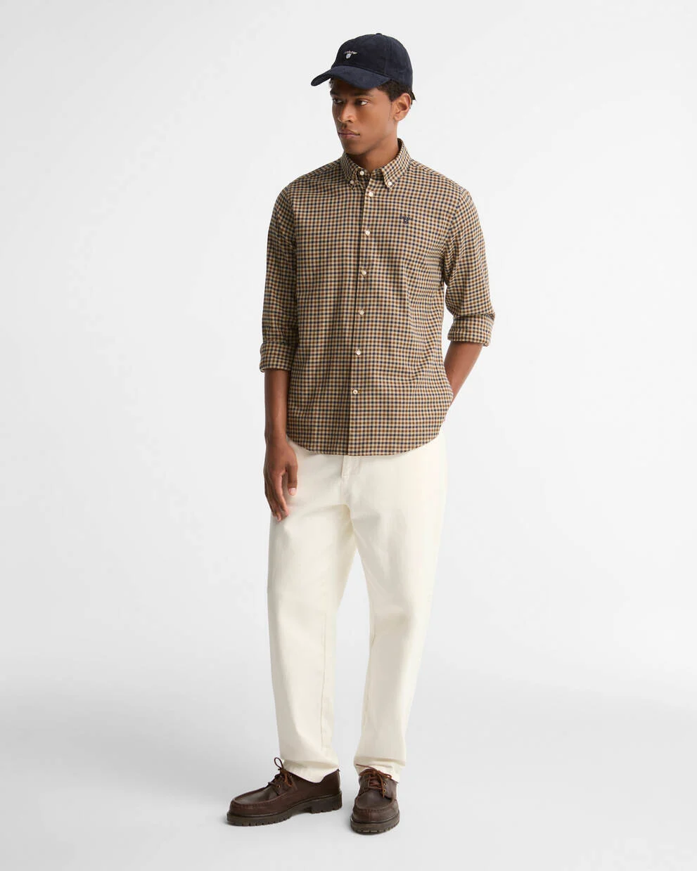 Camicia sartoriale Finkle Dark Sand
