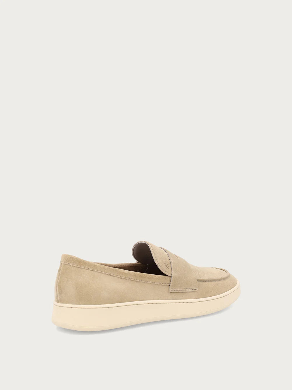 Mocassino fondo gomma 24b4 Beige