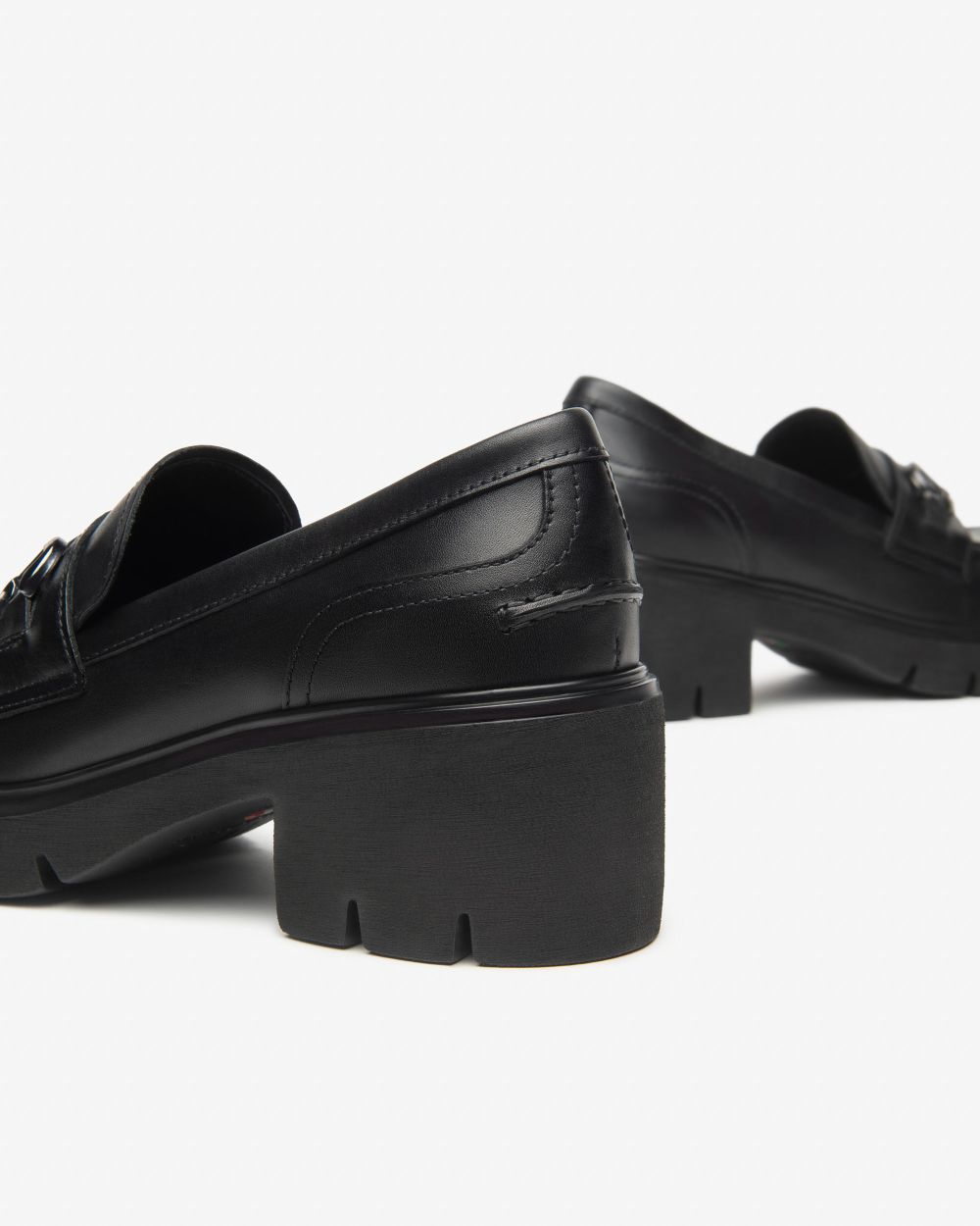 Mocassino morsetto nero