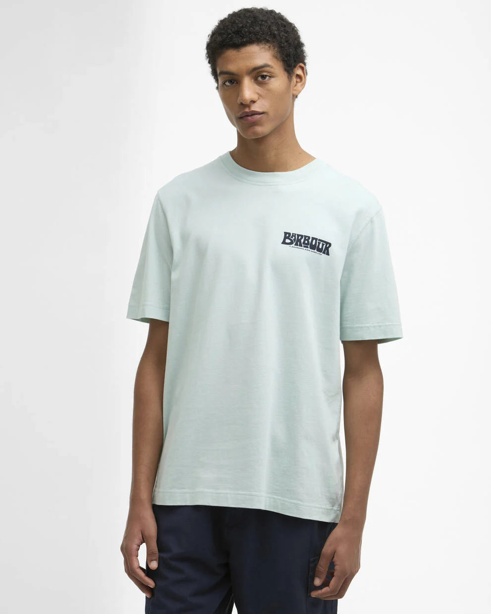 T-shirt con stampa Frome dalla vestibilità comoda menta