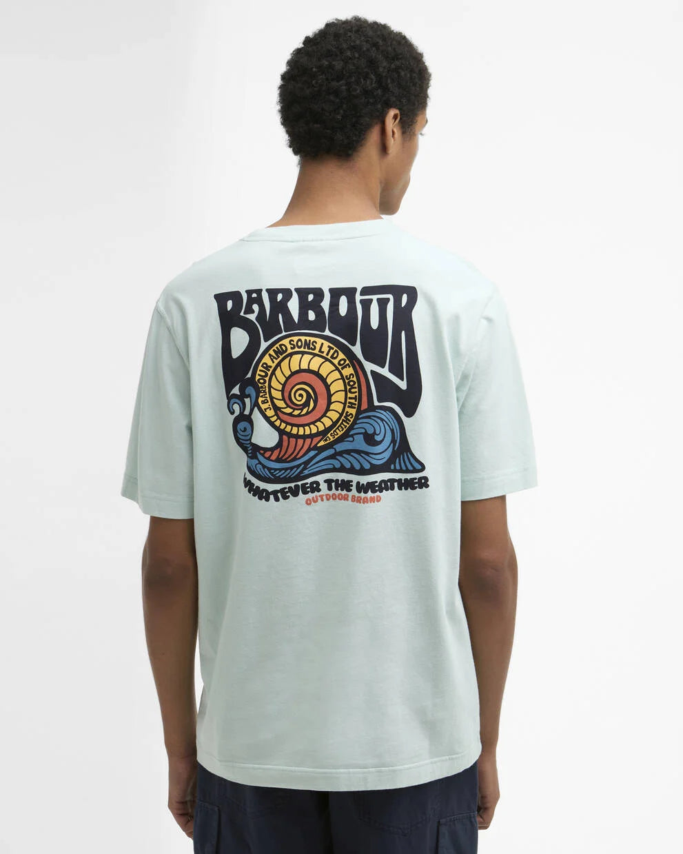 T-shirt con stampa Frome dalla vestibilità comoda menta