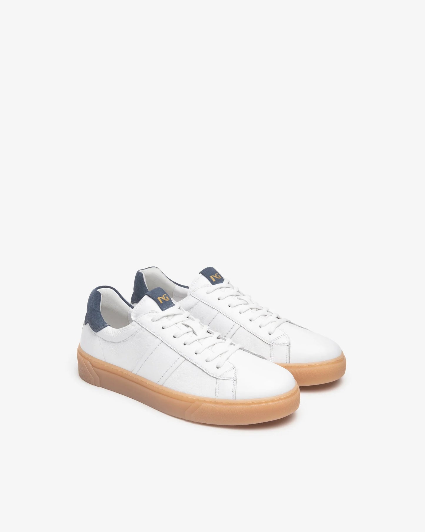 Sneaker in pelle E500695U Bianco