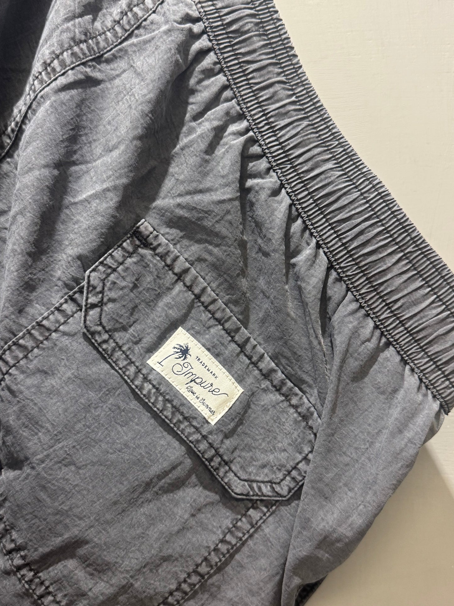 Costume basic washed Rio Grigio