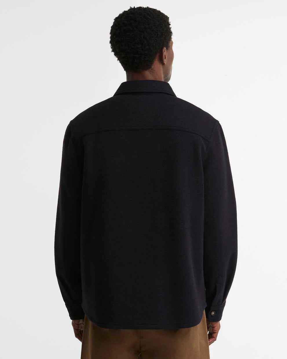 Overshirt misto lana Marltown blu