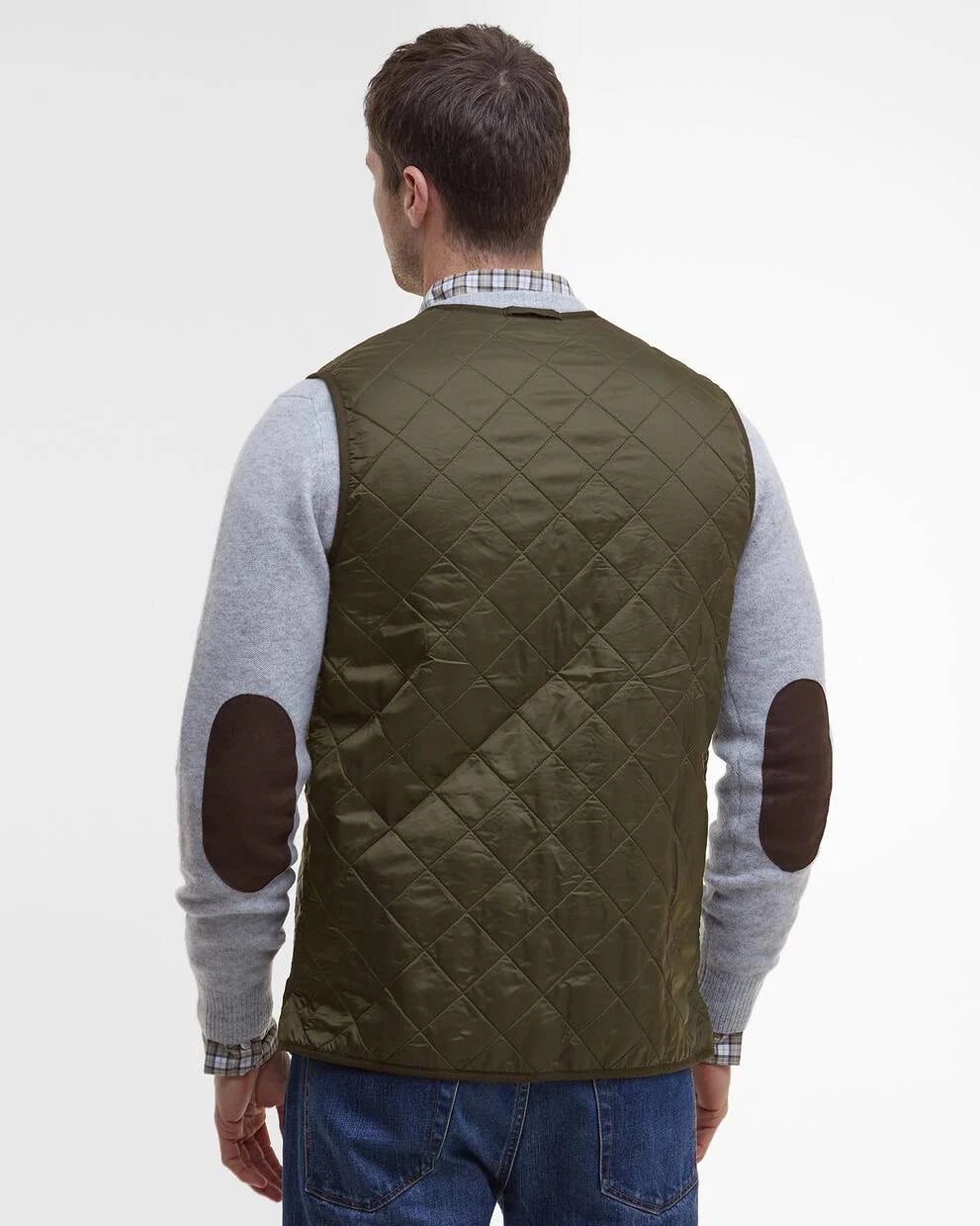 Gilet polarquilt imbottitura verde