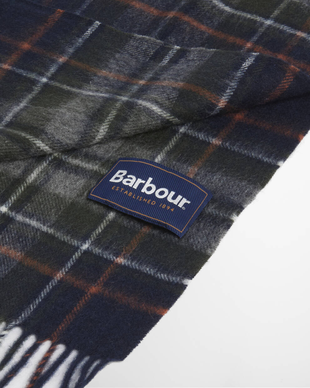 Sciarpa New Check Tartan blu scuro