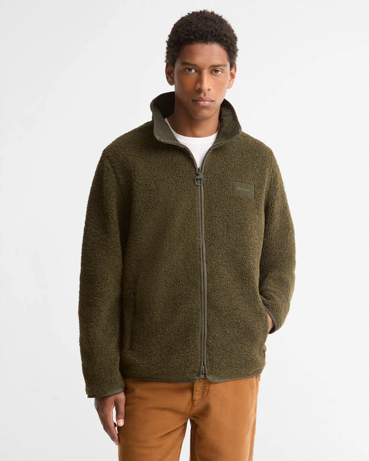 Pile reversibile sage green