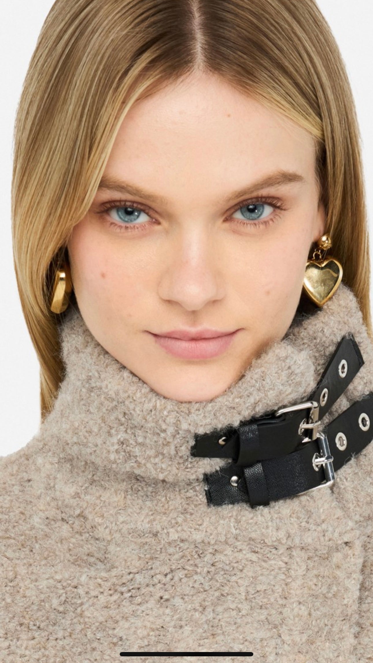 Cappotto in maglia bouclé