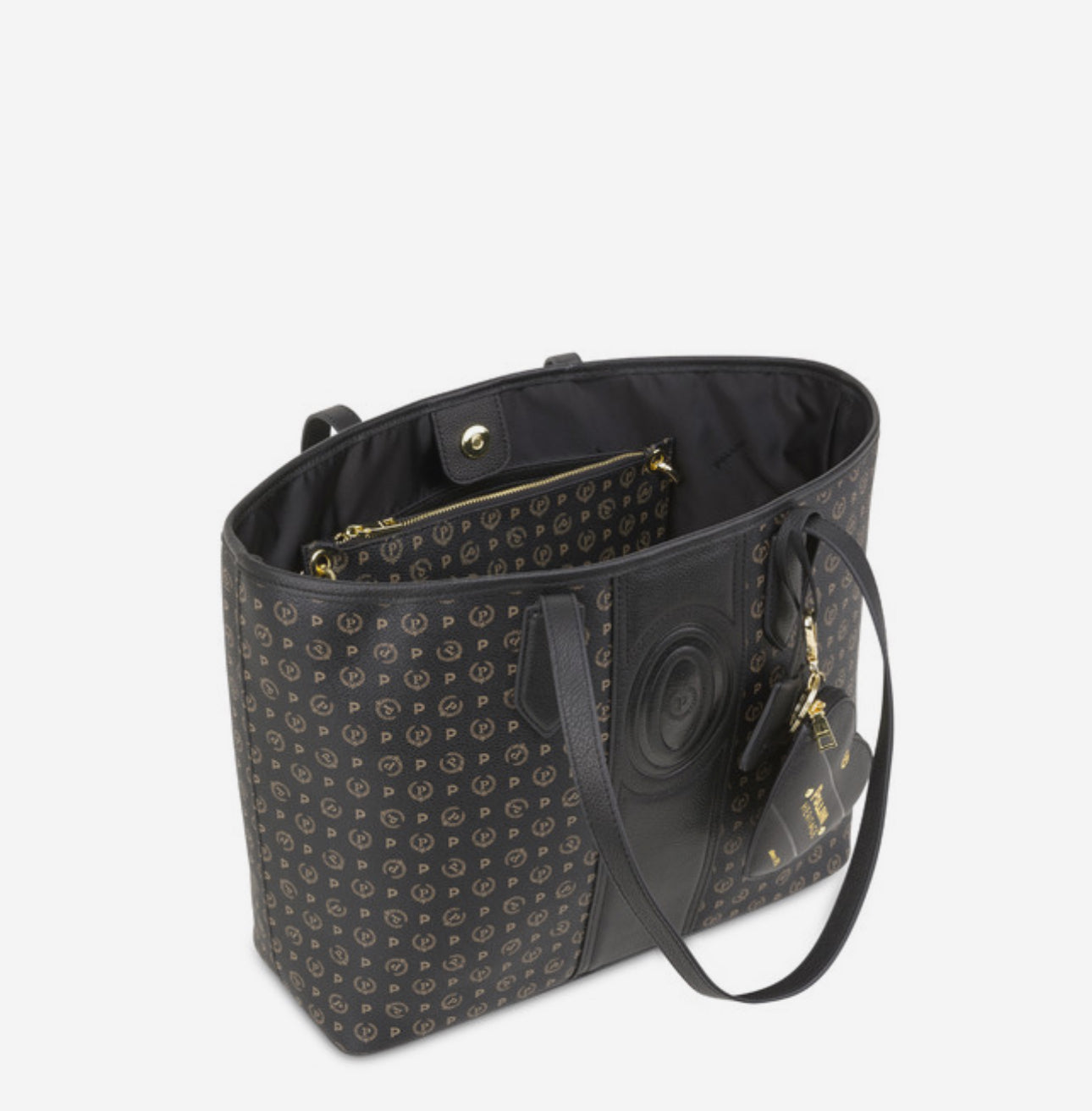 Pollini 
Shopping Bag Heritage 70 Nero/nero