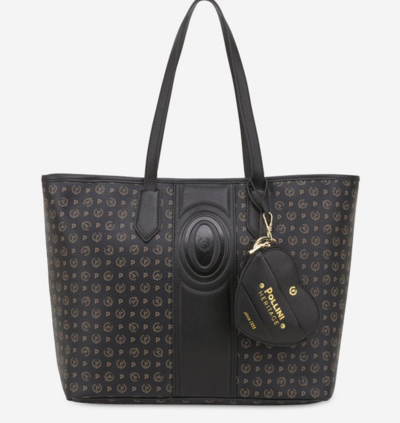 Pollini 
Shopping Bag Heritage 70 Nero/nero