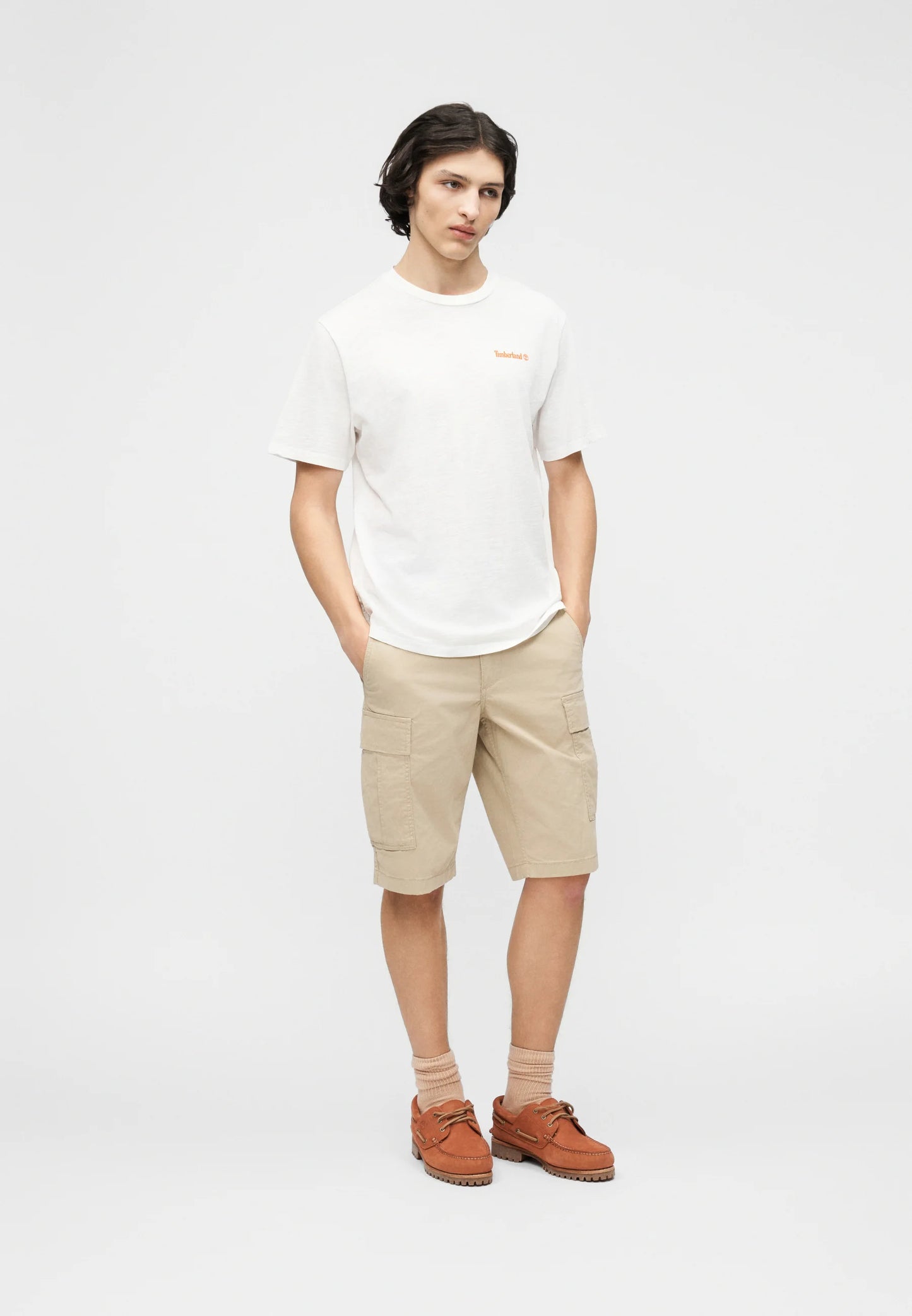 T-shirt con Grafica Fishing All Gender in bianco