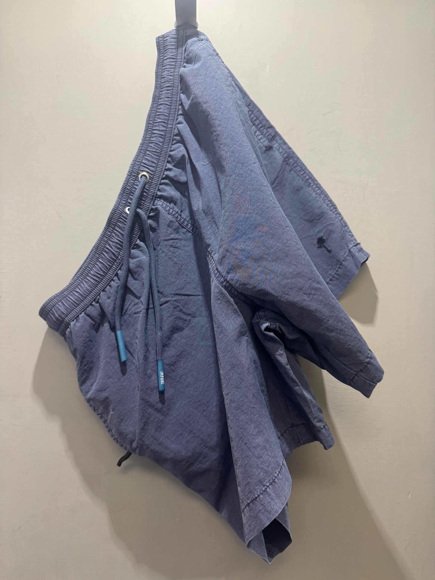 Costume basic washed Rio blu