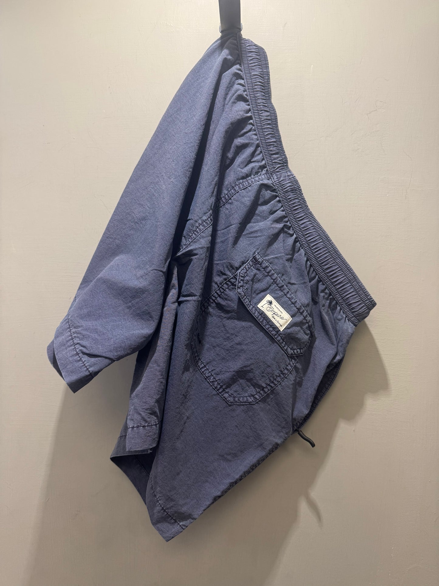 Costume basic washed Rio blu