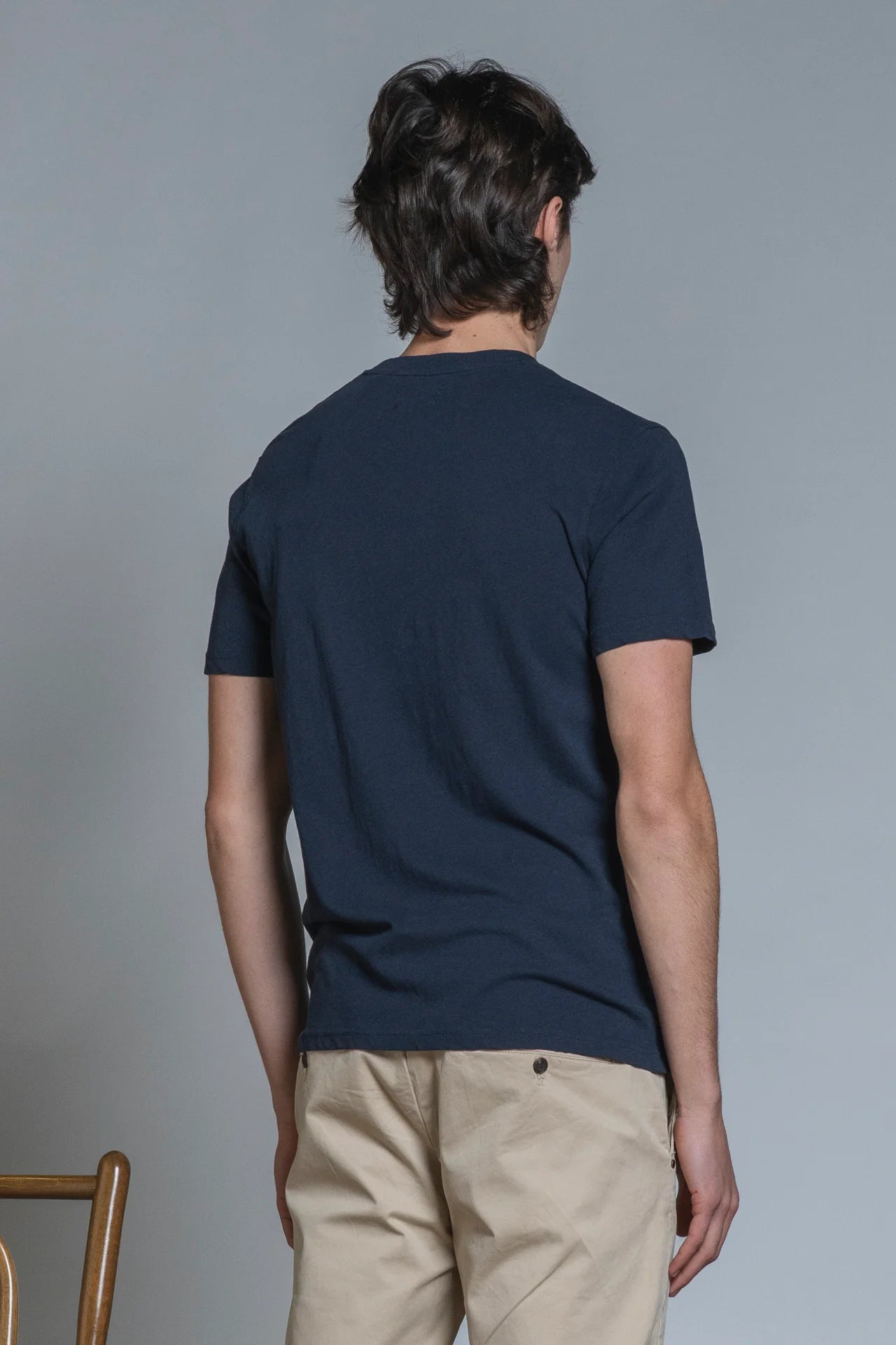 T-shirt Lino-cotone joshua blu