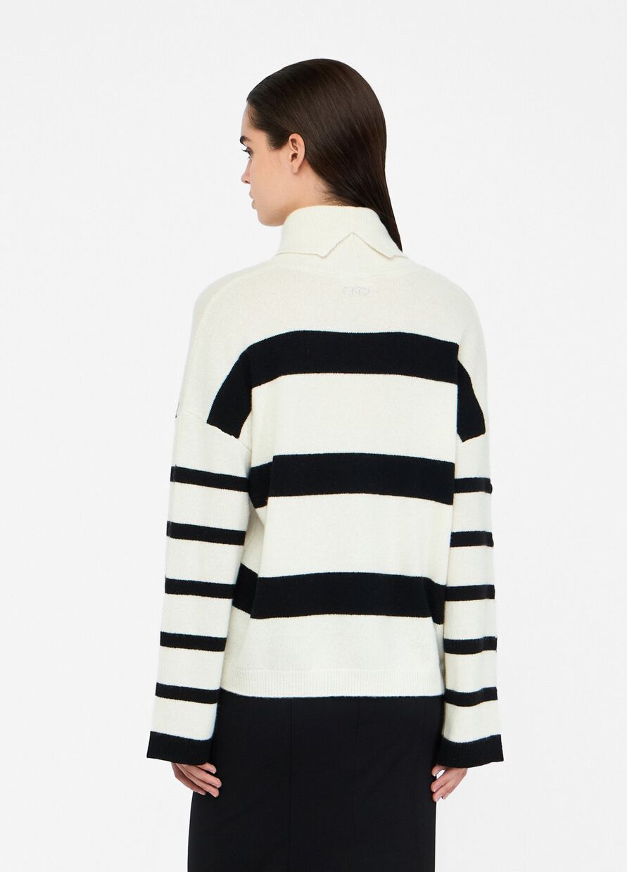 Maglia dolcevita righe Liu-jo