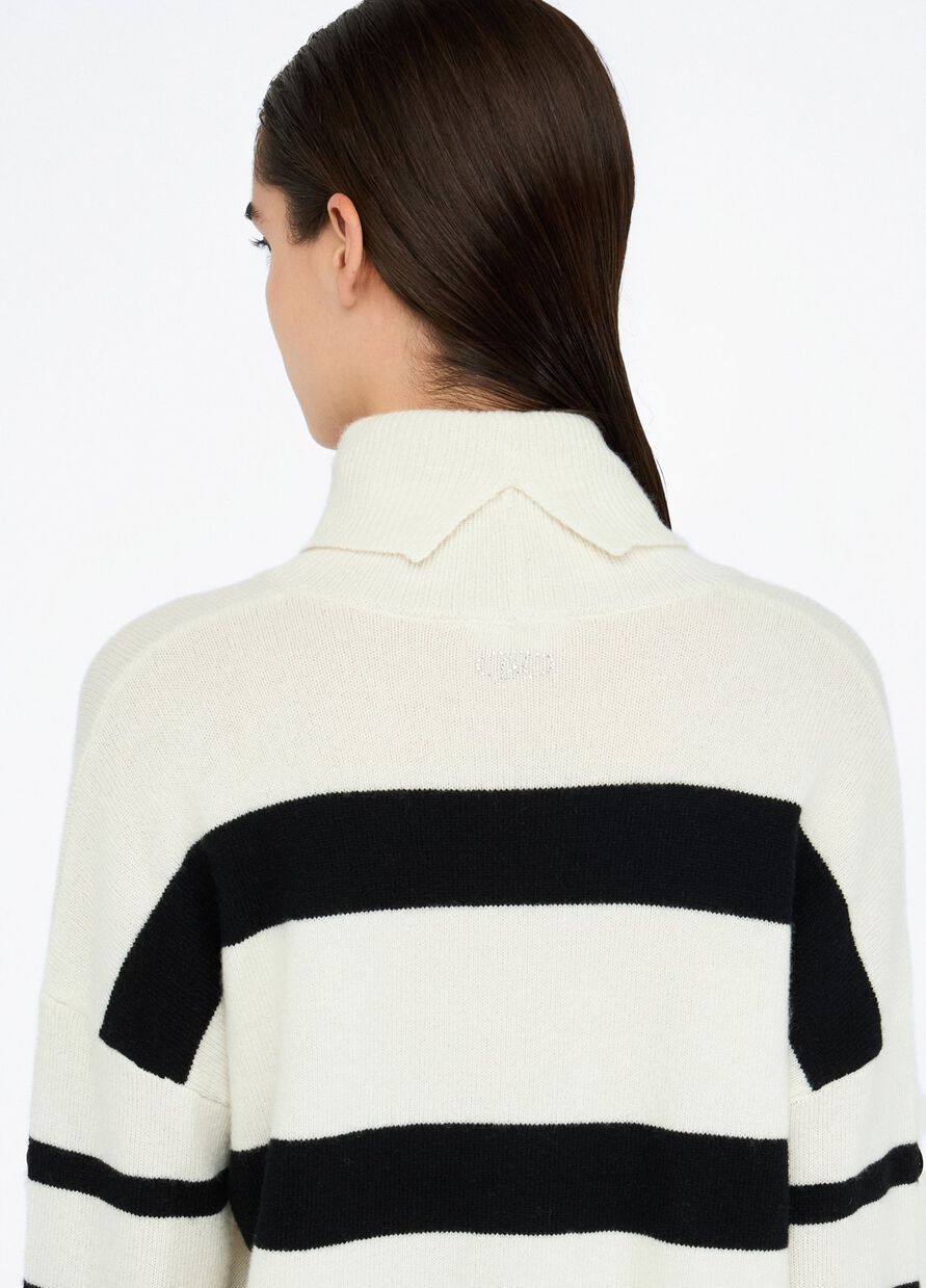 Maglia dolcevita righe Liu-jo