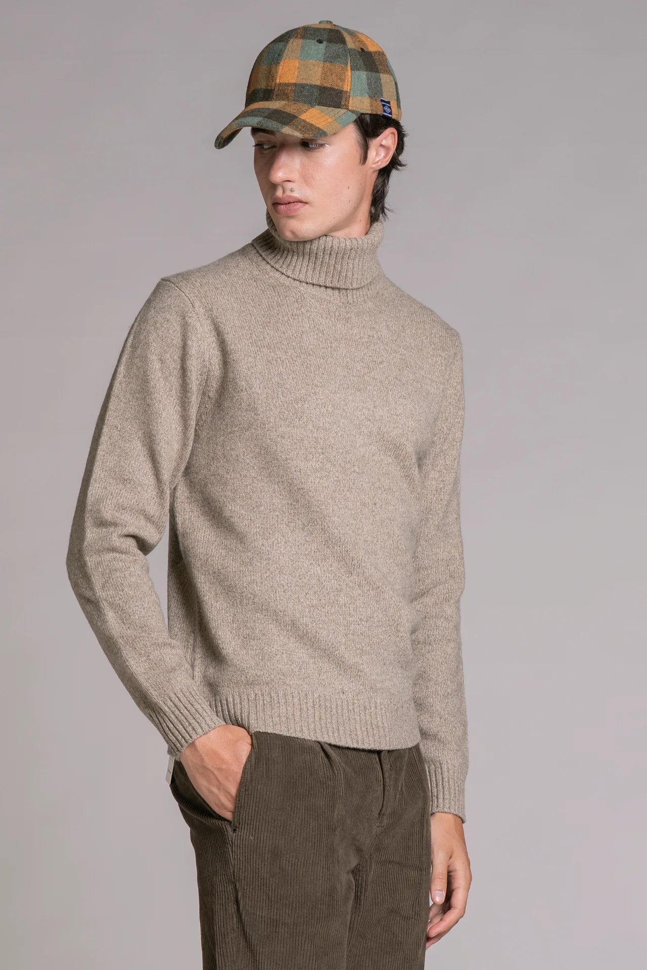 Dolcevita in moulinè John beige