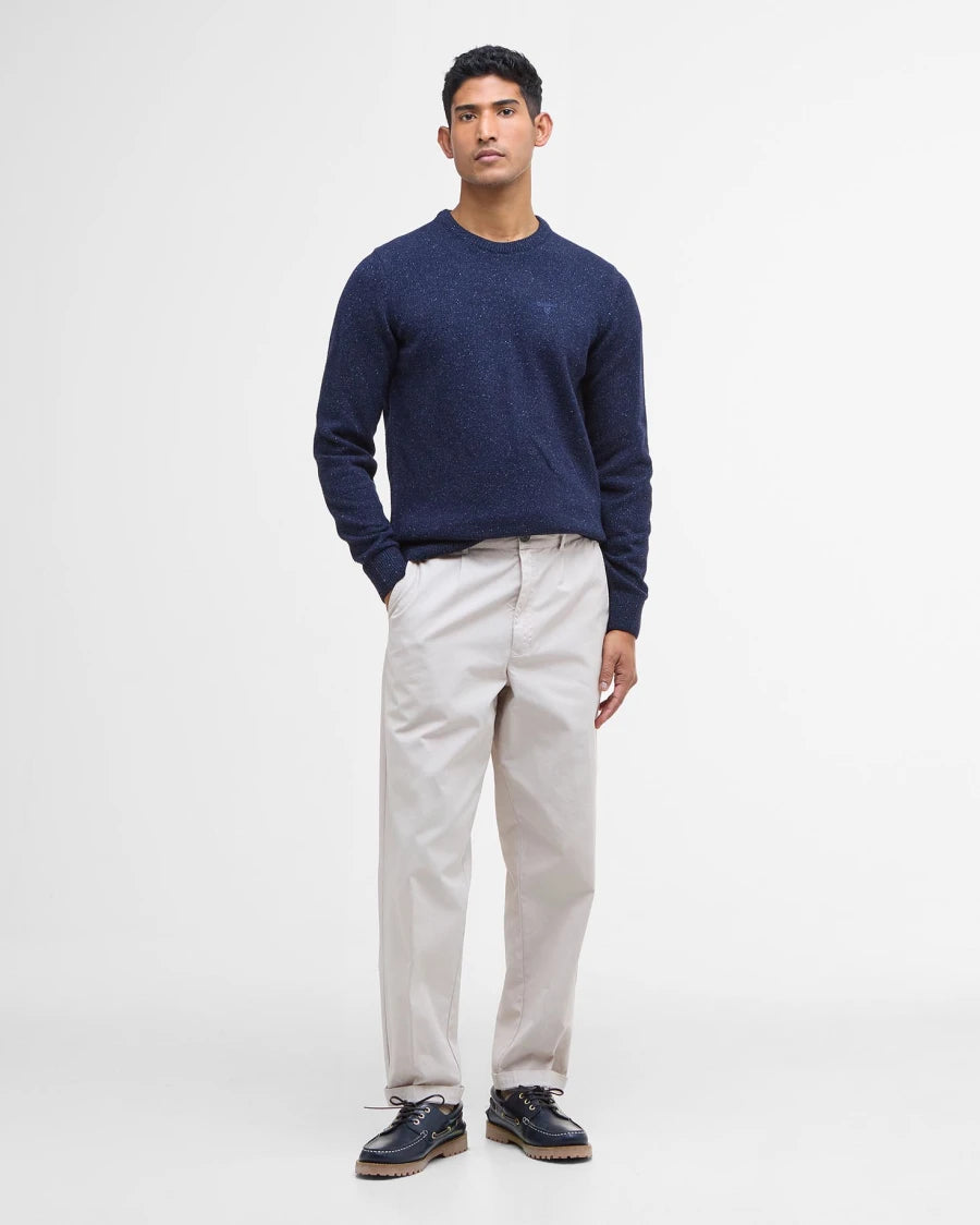 Maglia girocollo Essential Tisbury blu