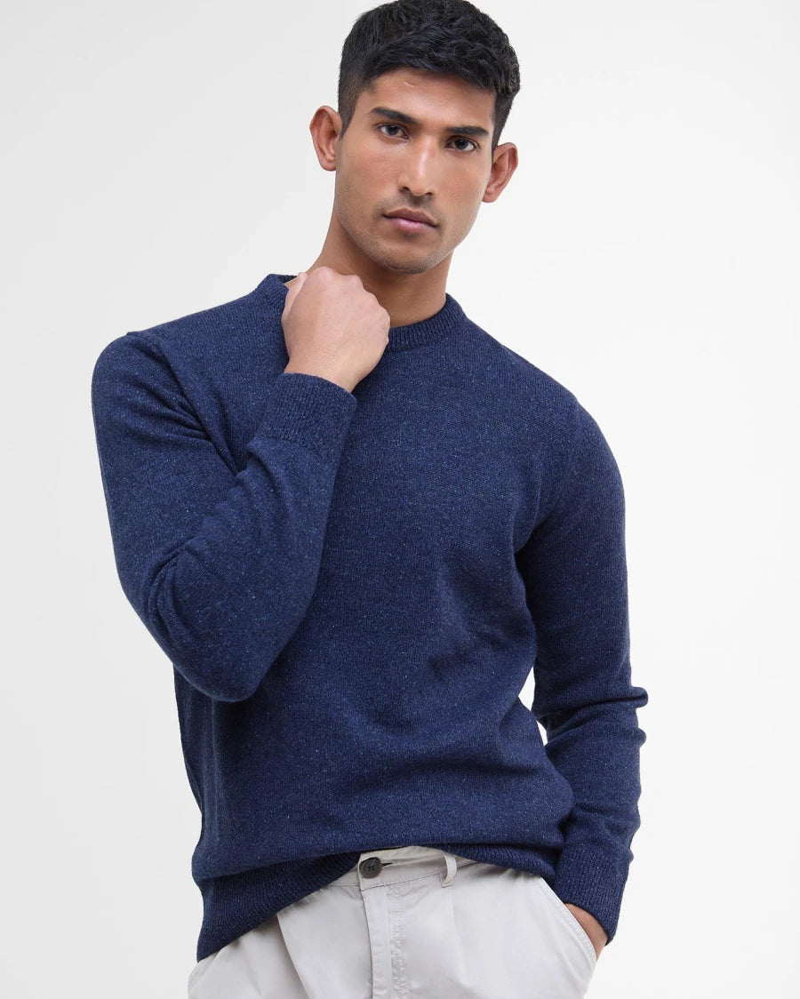 Maglia girocollo Essential Tisbury blu