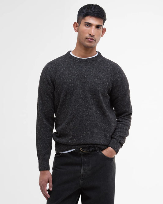 Maglia girocollo Essential Tisbury nero