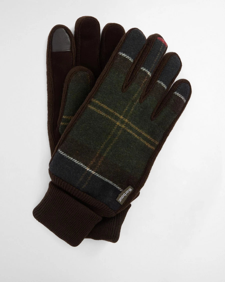 Guanti in tartan Hackney