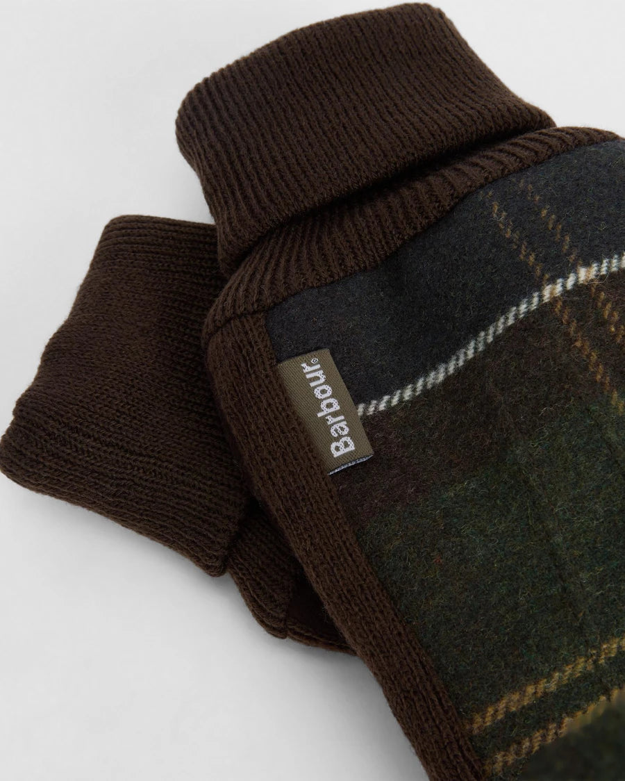 Guanti in tartan Hackney
