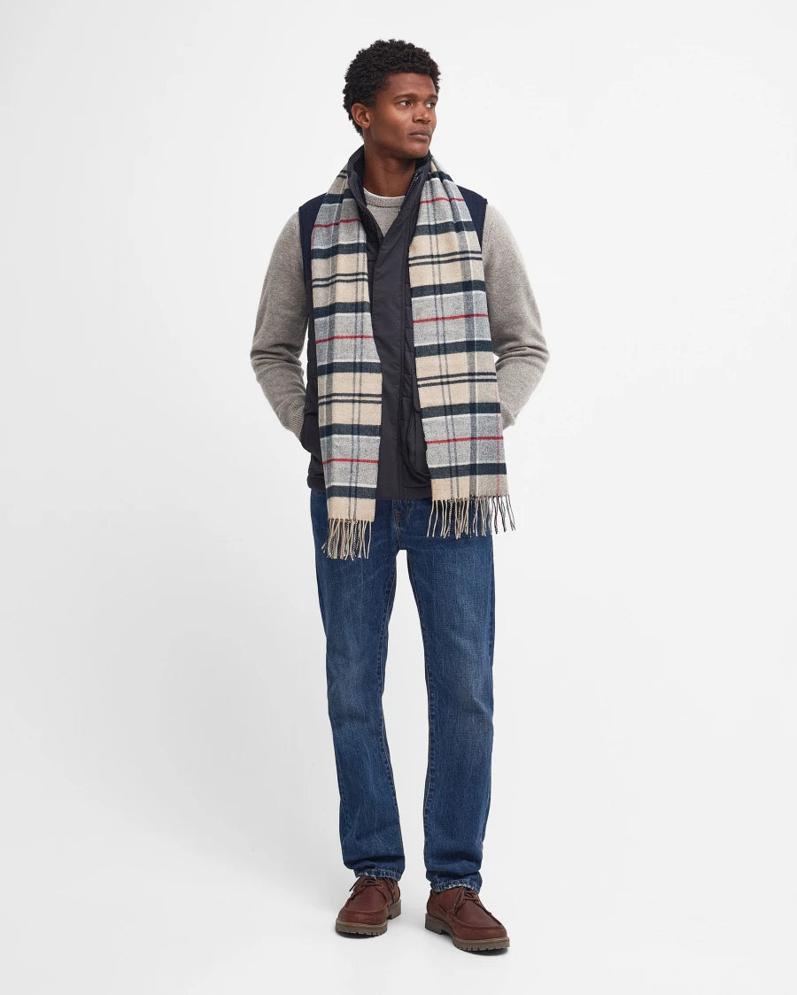 Sciarpa Yaxley Tartan beige
